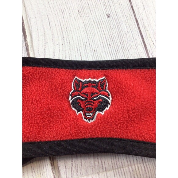 Arkansas State Red Wolves Winter Fleece Ear Warmer Headgear - Picture 9 of 14